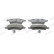 Brake Pad Set, disc brake PREMIER ECO FRICTION FDB1370 Ferodo, Thumbnail 4