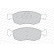 Brake Pad Set, disc brake PREMIER ECO FRICTION FDB1376 Ferodo, Thumbnail 4
