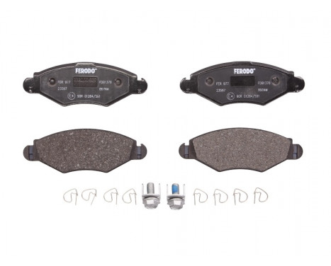 Brake Pad Set, disc brake PREMIER ECO FRICTION FDB1378 Ferodo