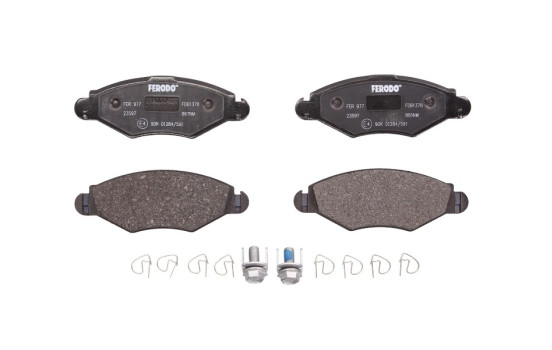 Brake Pad Set, disc brake PREMIER ECO FRICTION FDB1378 Ferodo