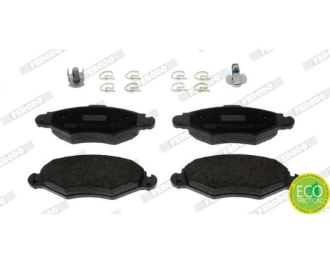 Brake Pad Set, disc brake PREMIER ECO FRICTION FDB1378 Ferodo, Image 3