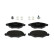 Brake Pad Set, disc brake PREMIER ECO FRICTION FDB1378 Ferodo, Thumbnail 2