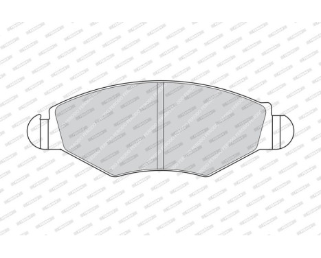 Brake Pad Set, disc brake PREMIER ECO FRICTION FDB1378 Ferodo, Image 3