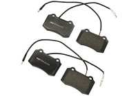 Brake Pad Set, disc brake PREMIER ECO FRICTION FDB1379 Ferodo