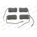 Brake Pad Set, disc brake PREMIER ECO FRICTION FDB1379 Ferodo, Thumbnail 4
