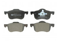 Brake Pad Set, disc brake PREMIER ECO FRICTION FDB1382 Ferodo