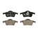 Brake Pad Set, disc brake PREMIER ECO FRICTION FDB1383 Ferodo