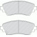 Brake Pad Set, disc brake PREMIER ECO FRICTION FDB1391 Ferodo, Thumbnail 2