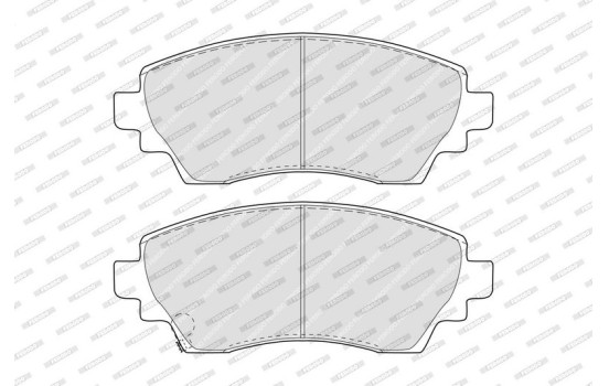 Brake Pad Set, disc brake PREMIER ECO FRICTION FDB1391 Ferodo, Image 4