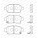 Brake Pad Set, disc brake PREMIER ECO FRICTION FDB1392 Ferodo, Thumbnail 4