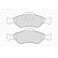 Brake Pad Set, disc brake PREMIER ECO FRICTION FDB1393 Ferodo, Thumbnail 3