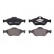 Brake Pad Set, disc brake PREMIER ECO FRICTION FDB1394 Ferodo