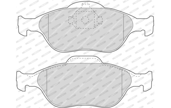Brake Pad Set, disc brake PREMIER ECO FRICTION FDB1394 Ferodo, Image 5