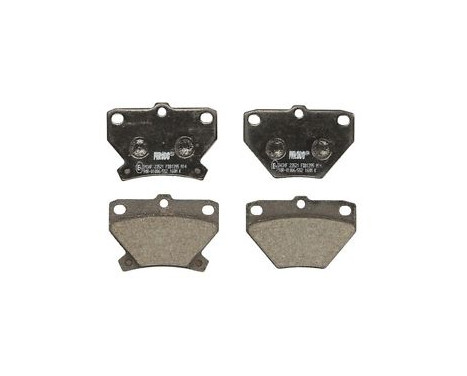 Brake Pad Set, disc brake PREMIER ECO FRICTION FDB1395 Ferodo