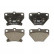 Brake Pad Set, disc brake PREMIER ECO FRICTION FDB1395 Ferodo