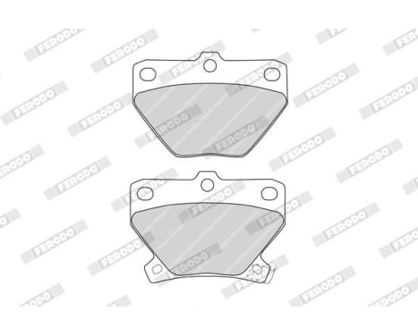 Brake Pad Set, disc brake PREMIER ECO FRICTION FDB1395 Ferodo, Image 4