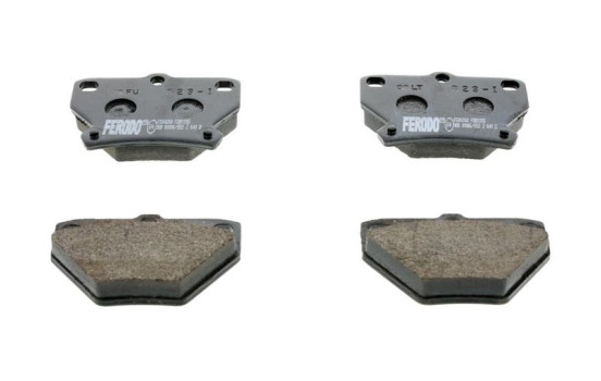 Brake Pad Set, disc brake PREMIER ECO FRICTION FDB1395 Ferodo, Image 3
