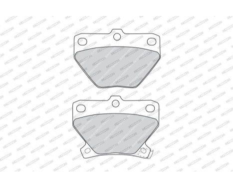 Brake Pad Set, disc brake PREMIER ECO FRICTION FDB1395 Ferodo, Image 4