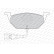 Brake Pad Set, disc brake PREMIER ECO FRICTION FDB1398 Ferodo, Thumbnail 4