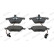 Brake Pad Set, disc brake PREMIER ECO FRICTION FDB1407 Ferodo, Thumbnail 3