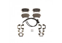 Brake Pad Set, disc brake PREMIER ECO FRICTION FDB1408 Ferodo