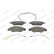 Brake Pad Set, disc brake PREMIER ECO FRICTION FDB1410 Ferodo, Thumbnail 3