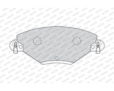 Brake Pad Set, disc brake PREMIER ECO FRICTION FDB1411 Ferodo, Image 4