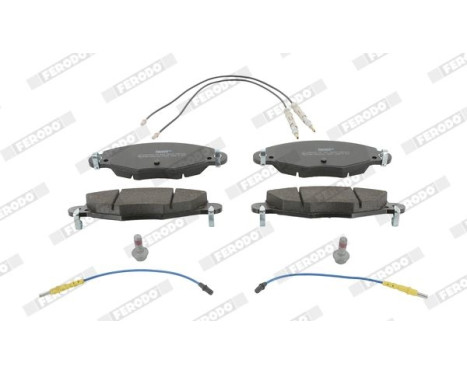 Brake Pad Set, disc brake PREMIER ECO FRICTION FDB1412 Ferodo, Image 5