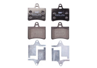 Brake Pad Set, disc brake PREMIER ECO FRICTION FDB1413 Ferodo