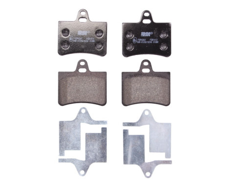 Brake Pad Set, disc brake PREMIER ECO FRICTION FDB1413 Ferodo