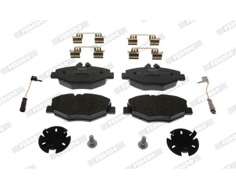 Brake Pad Set, disc brake PREMIER ECO FRICTION FDB1414 Ferodo, Image 4