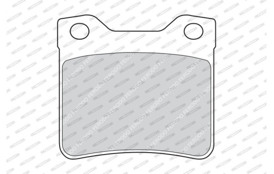 Brake Pad Set, disc brake PREMIER ECO FRICTION FDB1415 Ferodo, Image 4