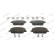Brake Pad Set, disc brake PREMIER ECO FRICTION FDB1419 Ferodo, Thumbnail 3