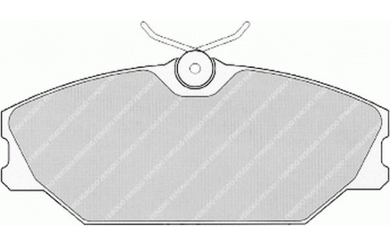 Brake Pad Set, disc brake PREMIER ECO FRICTION FDB1420 Ferodo, Image 2