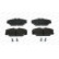 Brake Pad Set, disc brake PREMIER ECO FRICTION FDB1420 Ferodo, Thumbnail 3