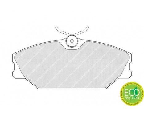 Brake Pad Set, disc brake PREMIER ECO FRICTION FDB1420 Ferodo, Image 4