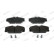 Brake Pad Set, disc brake PREMIER ECO FRICTION FDB1420 Ferodo, Thumbnail 4