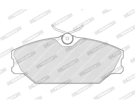 Brake Pad Set, disc brake PREMIER ECO FRICTION FDB1420 Ferodo, Image 4