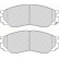 Brake Pad Set, disc brake PREMIER ECO FRICTION FDB1422 Ferodo, Thumbnail 2