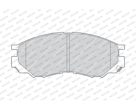 Brake Pad Set, disc brake PREMIER ECO FRICTION FDB1422 Ferodo, Image 3