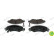 Brake Pad Set, disc brake PREMIER ECO FRICTION FDB1423 Ferodo, Thumbnail 4