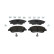 Brake Pad Set, disc brake PREMIER ECO FRICTION FDB1424 Ferodo, Thumbnail 3