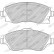 Brake Pad Set, disc brake PREMIER ECO FRICTION FDB1424 Ferodo, Thumbnail 5
