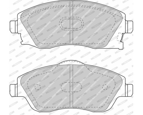 Brake Pad Set, disc brake PREMIER ECO FRICTION FDB1424 Ferodo, Image 5
