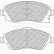 Brake Pad Set, disc brake PREMIER ECO FRICTION FDB1424 Ferodo, Thumbnail 5