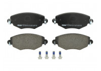 Brake Pad Set, disc brake PREMIER ECO FRICTION FDB1425 Ferodo