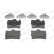 Brake Pad Set, disc brake PREMIER ECO FRICTION FDB1427 Ferodo, Thumbnail 4