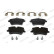 Brake Pad Set, disc brake PREMIER ECO FRICTION FDB1428 Ferodo, Thumbnail 3