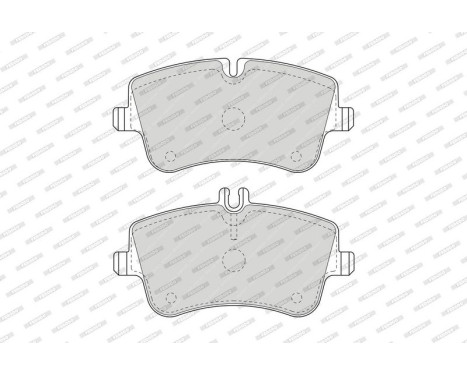 Brake Pad Set, disc brake PREMIER ECO FRICTION FDB1428 Ferodo, Image 3
