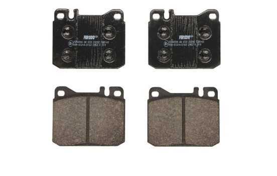 Brake Pad Set, disc brake PREMIER ECO FRICTION FDB143 Ferodo